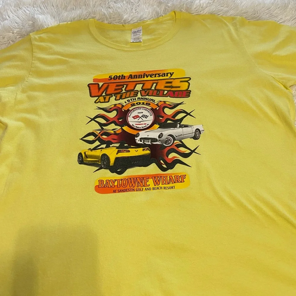 50th anniversary Vette’s at the Village T-shirt
SanDestin Corvette
3XL - Picture 1 of 5